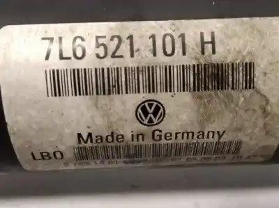 Автозапчасти б/у передняя центральная трансмиссия за audi q7 (4l) v6 3.0 tdi (176kw) clean diesel ambiente ссылки oem iam 7l6521101h  