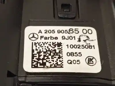 Recambio de automóvil de segunda mano de mando luces para mercedes clase c (w205) familiar c 220 t cdi bluetec edition 1 (205.204) referencias oem iam a2059056500 2059056500 