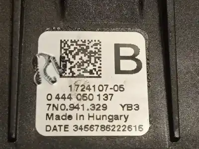 Recambio de automóvil de segunda mano de modulo electronico para volkswagen tiguan (5n2) 2.0 tdi referencias oem iam 7n0941329 0444050137 