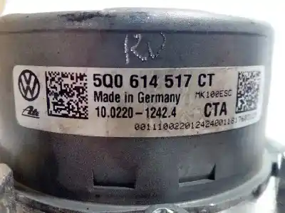 Pezzo di ricambio per auto di seconda mano abs per audi a3 (8vk) design edition riferimenti oem iam 5q0614517ct 10022012424 28515868313