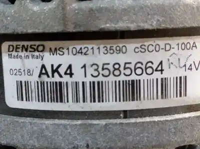 Piesă de schimb auto la mâna a doua alternator pentru opel corsa e selective referințe oem iam 13585664 ms1042113590 