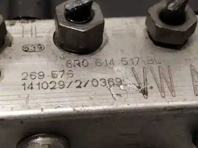 Автозапчастина б/у абс для seat ibiza (6j5) reference посилання на oem iam 6r0614517bl 269576 6r0907379bh