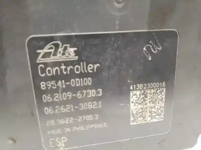 Peça sobressalente para automóvel em segunda mão abs por toyota yaris active referências oem iam 445400d020 06210226054 895410d100