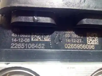 Автозапчастина б/у абс для nissan micra (k13) acenta посилання на oem iam 476603hn5a 269500 0265956096