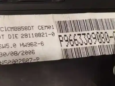 Second-hand car spare part dashboard for citroen c4 grand picasso exclusive oem iam references p9663389080 9663389080 