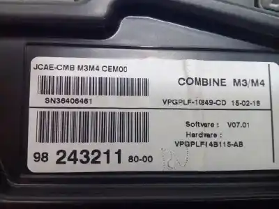 Автозапчастина б/у панель інструментів для citroen c-elysée shine посилання на oem iam 9824321180  