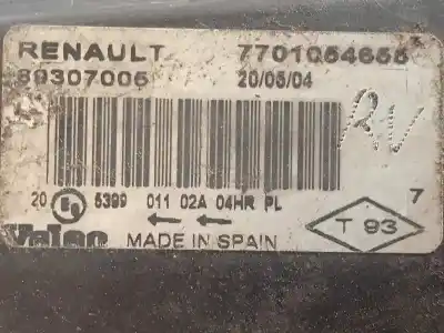 Second-hand car spare part right headlight for renault megane ii sedán (lm0/1_) 1.6 oem iam references 7701054655 89307006 