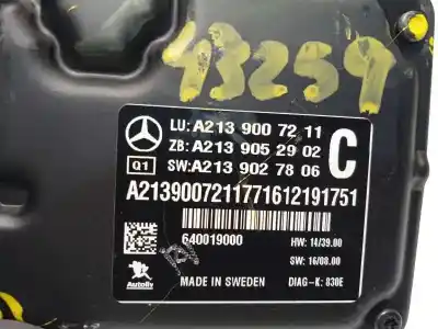 Recambio de automóvil de segunda mano de modulo electronico para mercedes clase e (w213) e 220 d (213.004) referencias oem iam a2139007211 a2139055310 2139055310