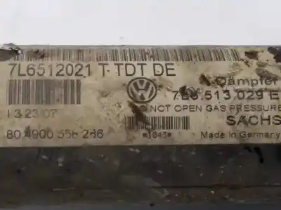 Pièce détachée automobile d'occasion amortisseur arriere gauche pour volkswagen touareg (7la, 7l6, 7l7) 2.5 r5 tdi références oem iam 7l6512021t 7l6513029e 7l6513029n
