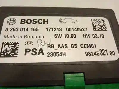 Автозапчастина б/у датчик парковки для citroen c-elysée shine посилання на oem iam 9824532180 0263014165 