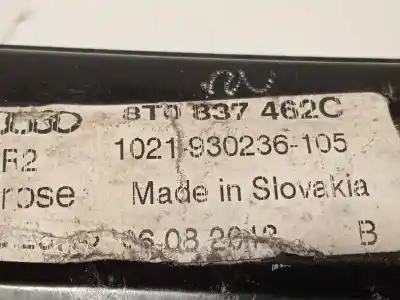 Автозапчастина б/у регулятор переднього правого скла для audi a5 coupe (8t) 2.0 16v tfsi посилання на oem iam 8t0837462c 8t0959802b 