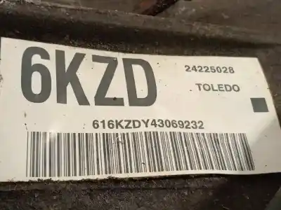Peça sobressalente para automóvel em segunda mão caixa de velocidades por hummer h2 6.0 referências oem iam 6kzd 89037525 616kzdy