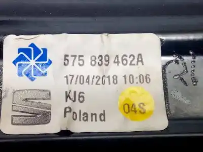 Автозапчасти б/у задний правый стеклорегулятор за seat ateca (kh7, khp) 1.6 tdi ссылки oem iam 575839462a  