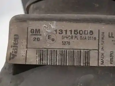 Second-hand car spare part left headlight for opel corsa c club oem iam references 13115008  