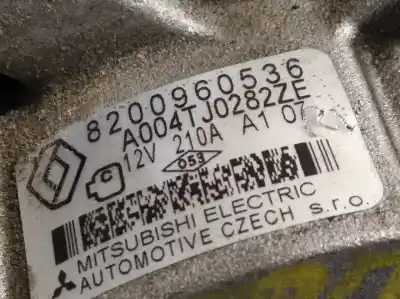 Second-hand car spare part alternator for renault laguna iii (bt0/1) 2.0 dci (bt01 bt08 bt09 bt0e bt0k bt12 bt1c bt1d.... oem iam references 8200960536 a004tj0282ze 
