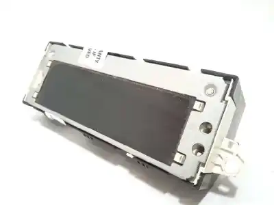 Second-hand car spare part multifunction display for citroen c4 lim. collection oem iam references 9800717380  