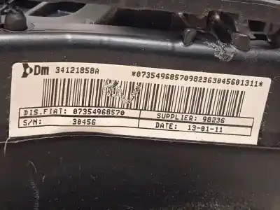 Автозапчастина б/у передня ліва подушка безопасности для fiat doblo 1.6 jtdm cat посилання на oem iam 07354968570 7354968570 735496857