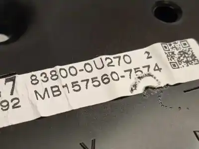 Peça sobressalente para automóvel em segunda mão quadrante por toyota yaris active referências oem iam 838000u270 1575607574 