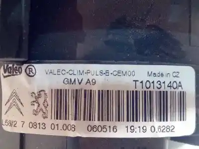 Peça sobressalente para automóvel em segunda mão motor de sofagem por peugeot 208 1.6 blue-hdi fap referências oem iam t1013140a 1608182080 