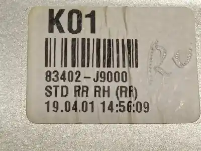 Recambio de automóvil de segunda mano de elevalunas trasero derecho para hyundai kona 1.0 tgdi cat referencias oem iam 82450j9000 83402j9000 