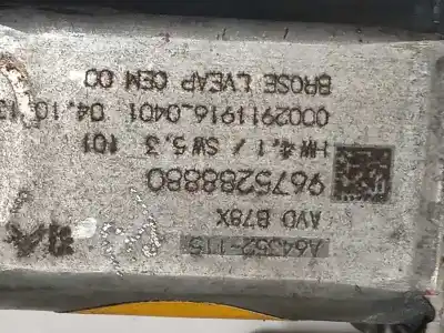 Автозапчастина б/у регулятор переднього правого скла для citroen c4 grand picasso intensive посилання на oem iam 9675924680 9675288880 