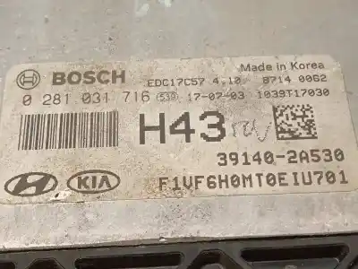 Автозапчасти б/у блок управления двигателем за hyundai i40 style ссылки oem iam 391402a530 0281031716 391452a530