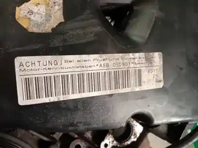 Pezzo di ricambio per auto di seconda mano motore esploso per audi a6 avant (4f5) 3.0 tdi quattro (171kw) riferimenti oem iam asb  