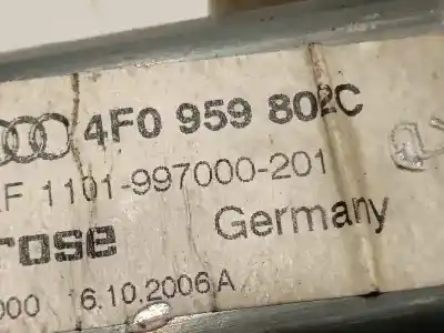 Автозапчастина б/у регулятор скла заднього правого для audi a6 avant (4f5) 3.0 tdi quattro (171kw) посилання на oem iam 4f0959802c  