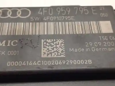 Автозапчастина б/у блок управління комфортом для audi a6 avant (4f5) 3.0 tdi quattro (171kw) посилання на oem iam 4f0959795e  