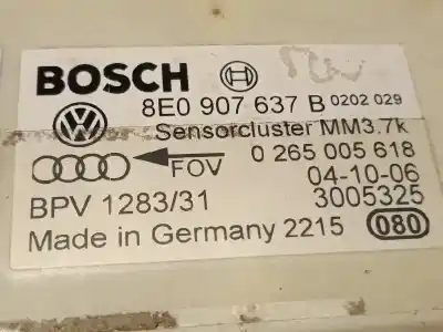 Second-hand car spare part yaw rate sensor for audi a6 avant (4f5) 3.0 tdi quattro (171kw) oem iam references 8e0907637b 0265005618 