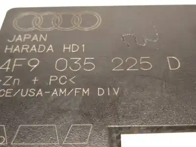 Second-hand car spare part antenna for audi a6 avant (4f5) 3.0 tdi quattro (171kw) oem iam references 4f9035225d  