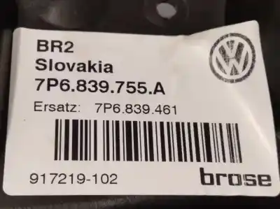 Second-hand car spare part rear left window regulator for volkswagen touareg (7p5) 3.0 v6 tdi oem iam references 7p6839755a 8k0959812a 