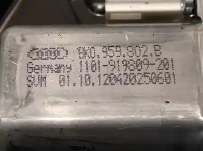 Автозапчастина б/у регулятор переднього правого скла для volkswagen touareg (7p5) 3.0 v6 tdi посилання на oem iam 7p6837462b 8k0959802b 