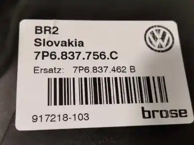 Автозапчастина б/у регулятор переднього правого скла для volkswagen touareg (7p5) 3.0 v6 tdi посилання на oem iam 7p6837462b 8k0959802b 