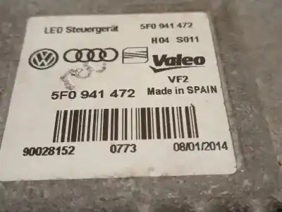Pezzo di ricambio per auto di seconda mano centralina fari xenon per seat leon (5f1) fr riferimenti oem iam 5f0941472  