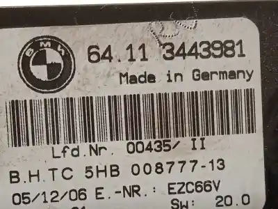 Second-hand car spare part climate control for bmw x3 (e83) 3.0d oem iam references 64113443981  