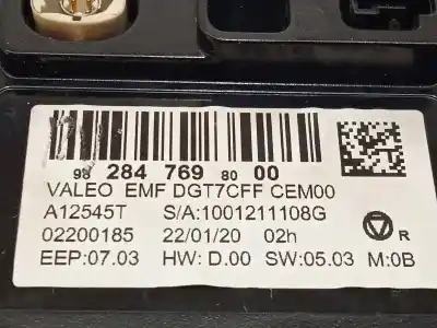 Peça sobressalente para automóvel em segunda mão display gps / multimídia por citroen c3 feel referências oem iam 9828476980  