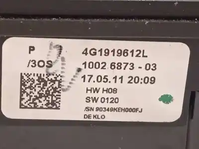 Автозапчастина б/у многофункційне управління для audi a6 lim. (4g2) 3.0 tdi посилання на oem iam 4g1919612l  