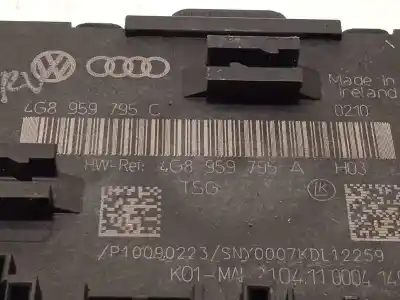 Автозапчастина б/у модуль комфорт для audi a6 lim. (4g2) 3.0 tdi посилання на oem iam 4g8959795c 4g8959795a 