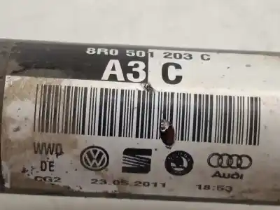Автозапчасти б/у задняя правая трансмиссия за audi a6 lim. (4g2) 3.0 tdi ссылки oem iam 8r0501203c  