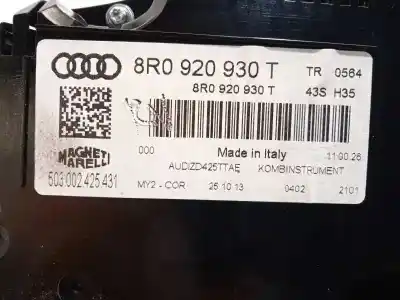 Second-hand car spare part dashboard for audi q5 (8r) 2.0 16v tdi clean diesel oem iam references 8r0920930t 503002425431 