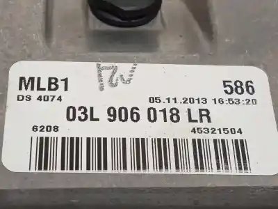 Second-hand car spare part ecu engine control for audi q5 (8r) 2.0 16v tdi clean diesel oem iam references 03l906018lr 0281019050 
