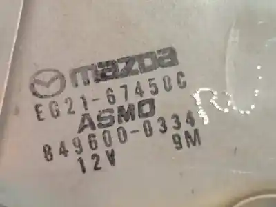 Автозапчастина б/у двигатель заднього склоочисника для mazda cx-7 (er) 2.2 mzr-cd awd (er10a) посилання на oem iam eg2167450c 8496000334 