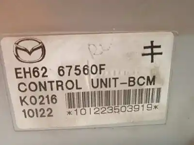 Second-hand car spare part electronic module for mazda cx-7 (er) 2.2 mzr-cd awd (er10a) oem iam references eh6267560f  