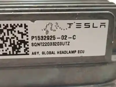 Second-hand car spare part left led control unit for tesla model 3 rwd * oem iam references 153292502c  
