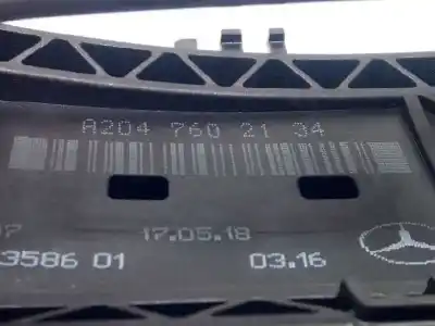 Автозапчастина б/у завнішня ручка задня ліва для mercedes-benz clase b (w246) b 200 cdi (246.208) посилання на oem iam a2047602134 a20476001707787 