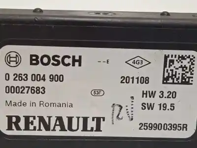Second-hand car spare part electronic module for renault kadjar 1.3 tce oem iam references 259900395r 0263004900 