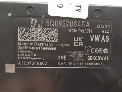 Автозапчастина б/у блок управління комфортом для seat ateca (kh7, khp) 1.5 tsi посилання на oem iam 5q0937084ea a3c07348802 