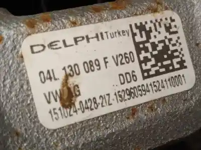 Pièce détachée automobile d'occasion moteur complet pour seat leon (5f1) 1.6 tdi références oem iam cxx cxxb 