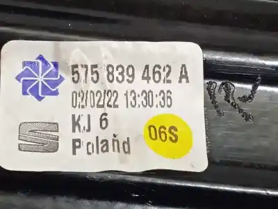 Second-hand car spare part rear right window regulator for seat ateca (kh7, khp) 1.5 tsi oem iam references 575839462a 5q0959408e 